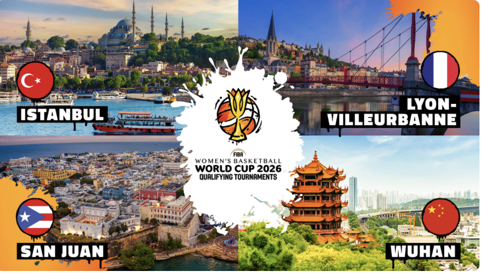 Pre-Mondiale Femminile: Francia, Porto Rico, Turchia e Cina le sedi dei tornei (11-17 marzo 2026)