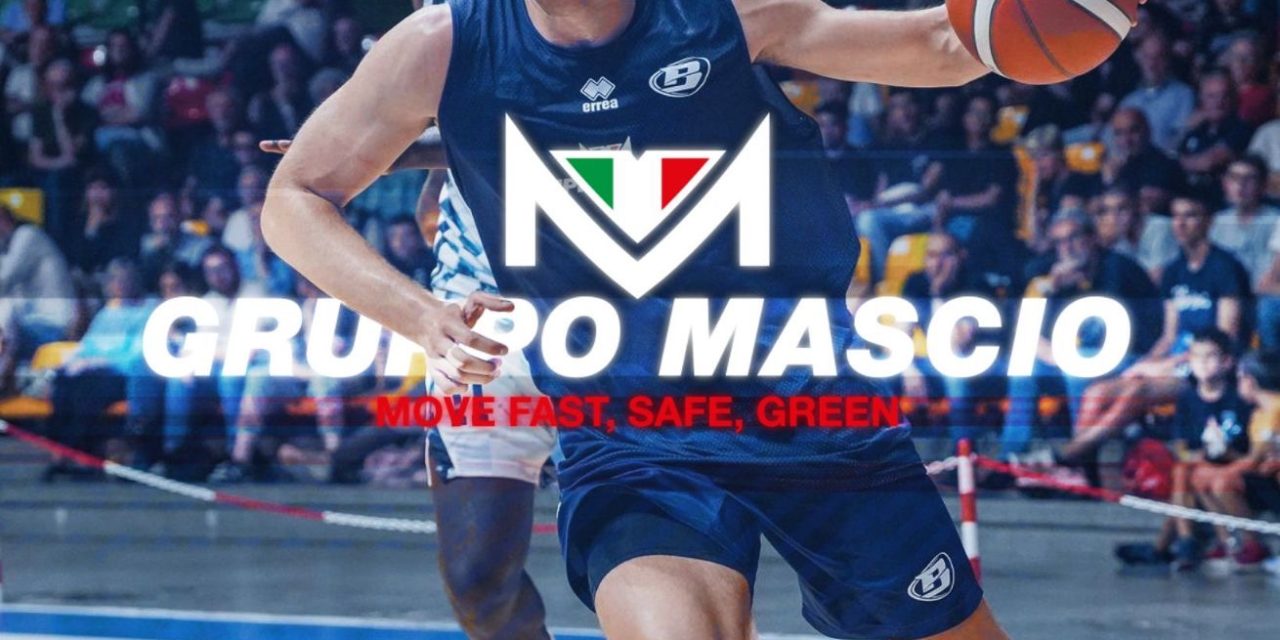 IL MARCHIO ‘GRUPPO MASCIO’ CONFERMATO MAIN SPONSOR SULLE CANOTTE DELLA BLU BASKET BERGAMO