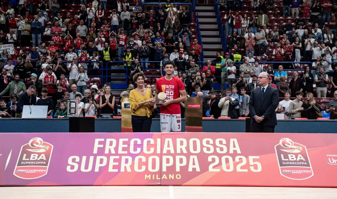QUINN ELLIS È L’MVP UNIPOL DELLA FRECCIAROSSA SUPERCOPPA 2025