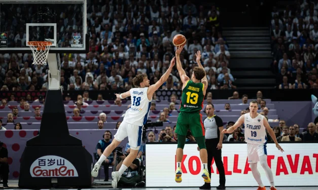 Tegola per la Lituania: Rokas Jokubaitis termina in anticipo il suo Eurobasket