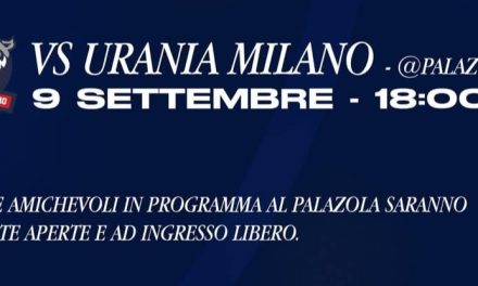 Annullata l’amichevole tra Fortitudo Bologna e Urania Milano