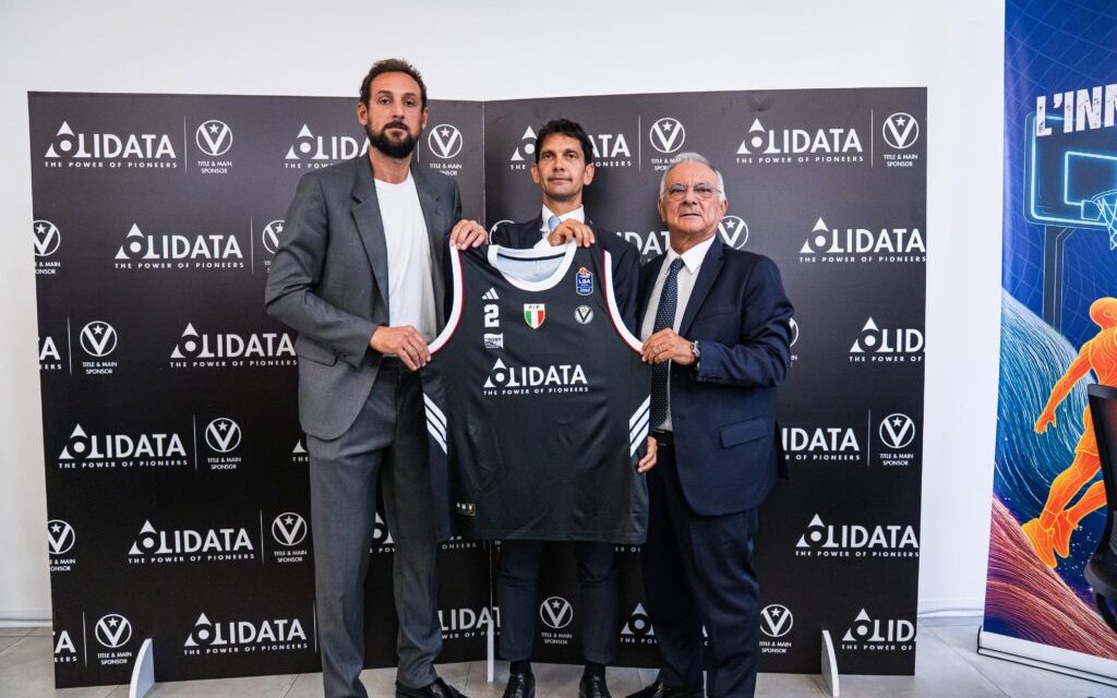 Virtus e Olidata presentano a Roma la divisa ufficiale: “Un obiettivo comune, quello di lasciare un segno”