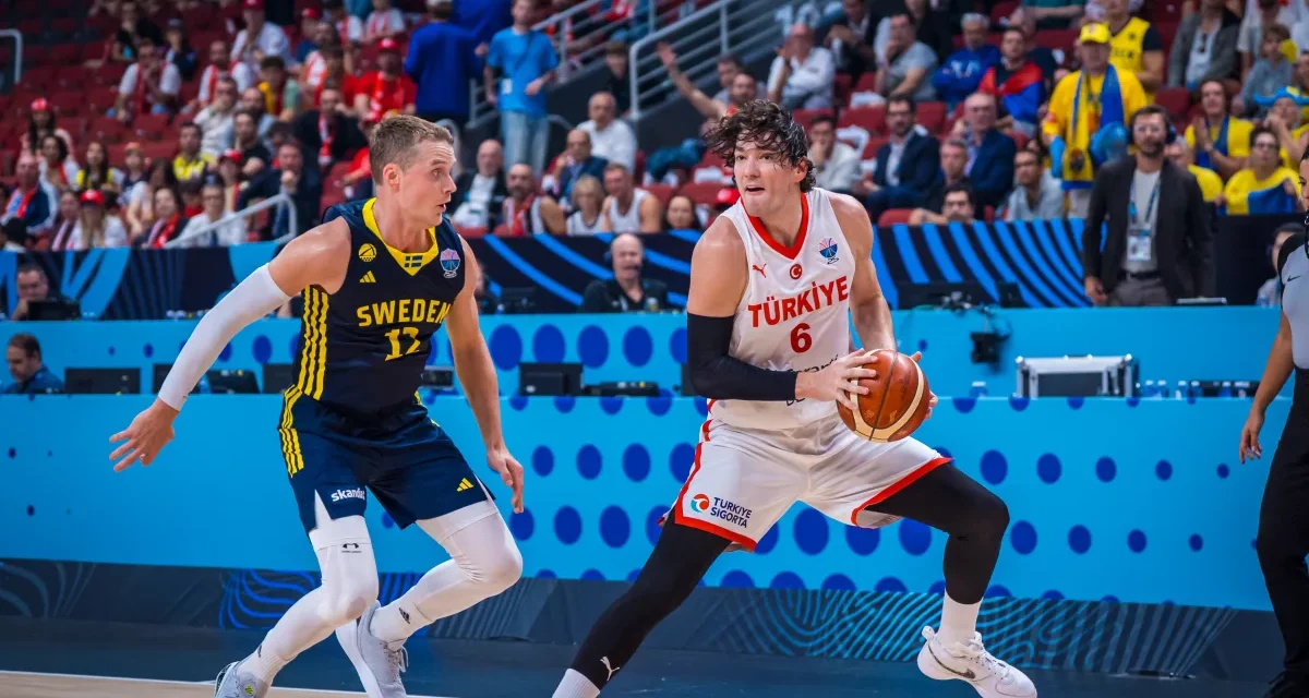 BM EUROBASKET TIME/ OTTAVI DI FINALE: LA TURCHIA SOFFRE, MA LA SPUNTA CON UNA CORIACEA SVEZIA: 85-79 IL FINALE
