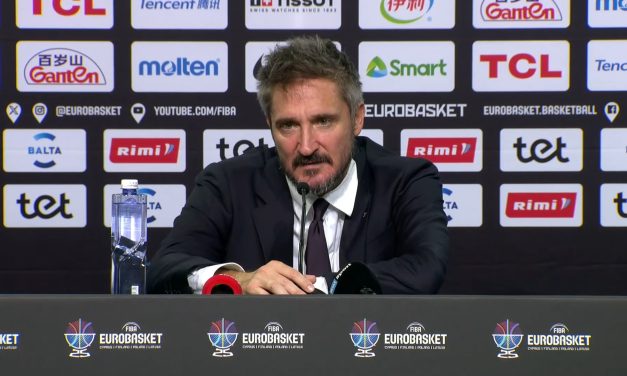 Gianmarco Pozzecco saluta l’Italbasket: “Questa è stata la mia ultima partita”