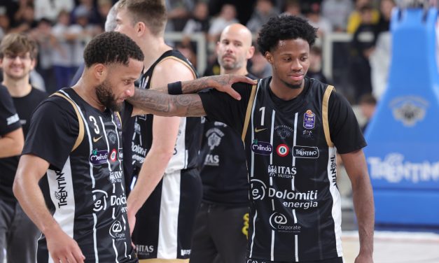 BM ON LBA / LE PAGELLE: OTTIMA PROVA DI SQUADRA PER TRENTO, 19 PUNTI A TESTA PER JONES E STEWARD. TORTONA NON RIESCE MAI A RICUCIRE LO SVANTAGGIO – DI EDOARDO TAMBA