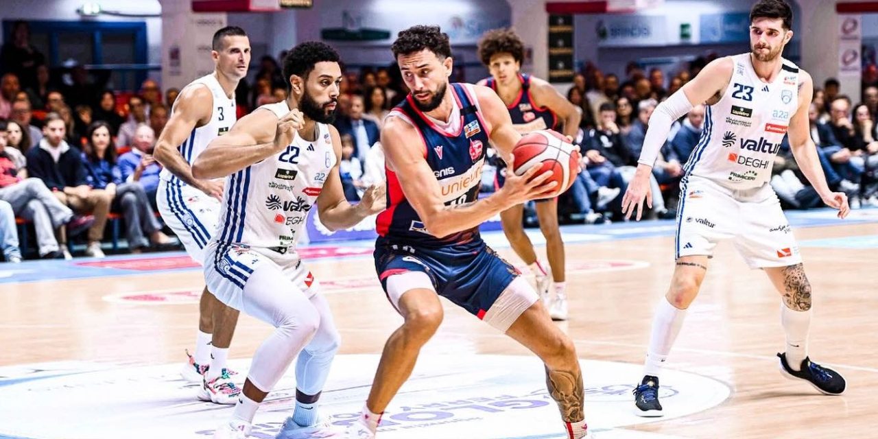 BM ON A2/ FORLÌ FA IL COLPACCIO A BRINDISI, CIVIDALE LA SPUNTA AL FOTOFINISH CON MESTRE, BERGAMO BATTE CENTO