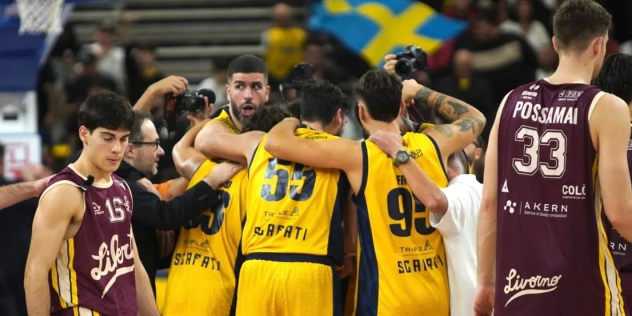 BM ON A2/ LE PAGELLE DI SCAFATI-LIVORNO: LA GRINTA DI MOLLURA E ALLEN, L’EFFICIENZA DI CAROTI, WOODSON SI SVEGLIA TROPPO TARDI, TIBY DURA SOLO UN TEMPO, SCAFATI BATTE LIVORNO – DI ALESSIO APICELLA