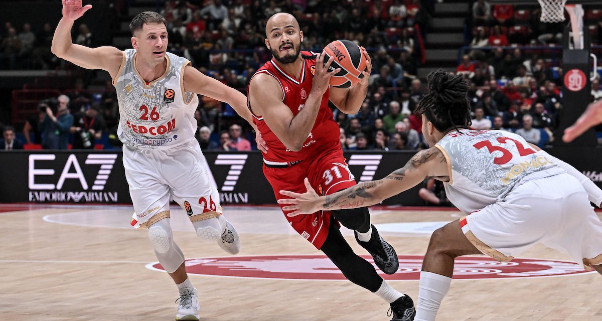 BM DA EUROLEGA/ MILANO PERDE ANCORA UNA VOLTA IN VOLATA, IL MONACO PASSA AL FORUM 82-79 – di RICCARDO PIRRO’