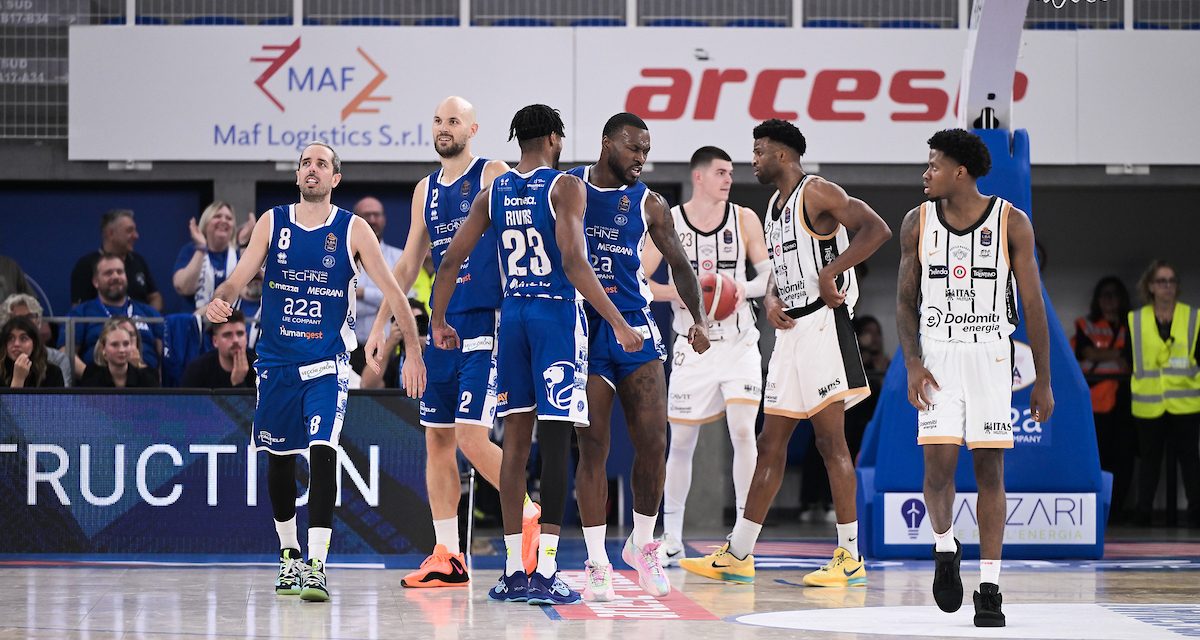 BM DA LBA/ Germani in casa batte una spenta Trento 72-63. Ivanovic guida, non basta Steward – di Ilaria Tubia