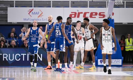 BM DA LBA/ Germani in casa batte una spenta Trento 72-63. Ivanovic guida, non basta Steward – di Ilaria Tubia