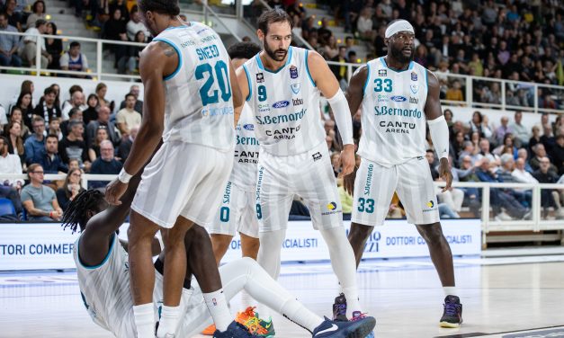 BM ON LBA/ Una super Trento cancella 109-69 una Cantù mai in partita- Di Martino Cavigioli