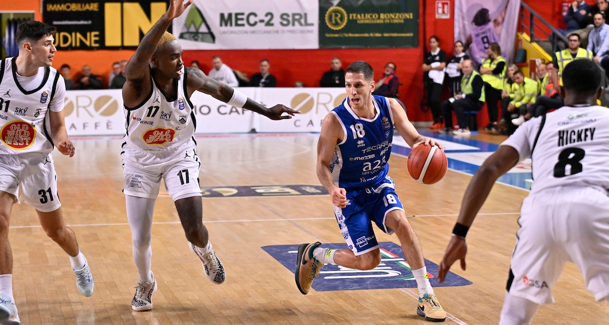 BM ON LBA/ BRESCIA CRESCE NELLA RIPRESA ED ESPUGNA IL CARNERA: UDINE ANCORA A SECCO (81-72) – di EUGENIO PETRILLO