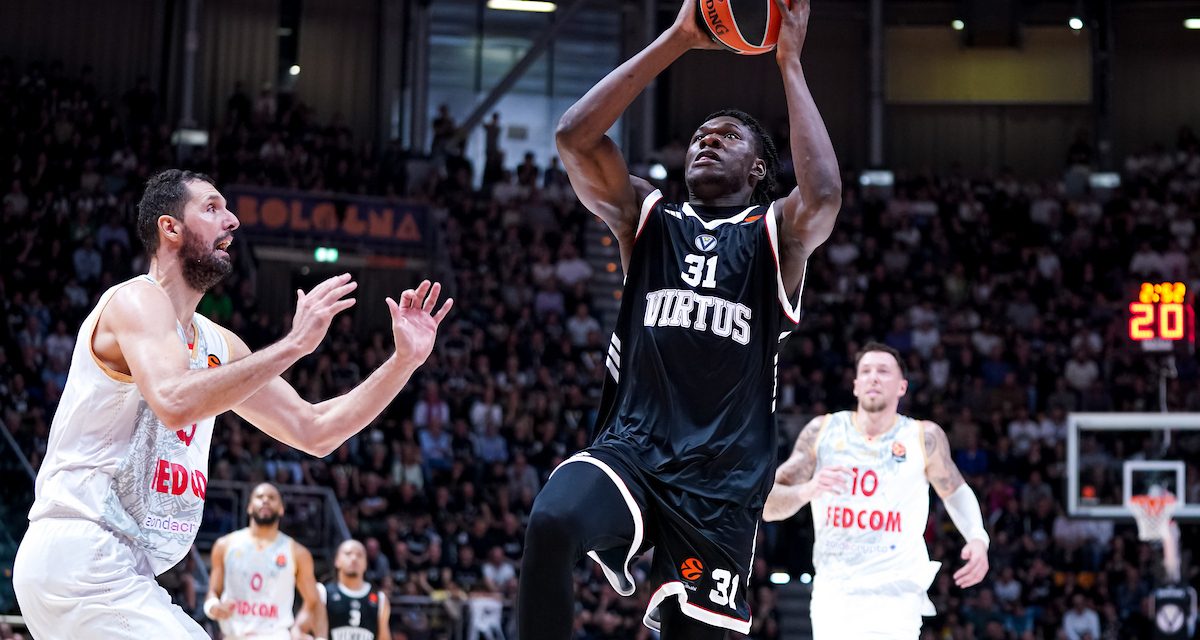 BM DA EUROLEAGUE/ LA VIRTUS FA RUGGIRE IL PALADOZZA: MONACO BATTUTO 77-73 – di EUGENIO PETRILLO