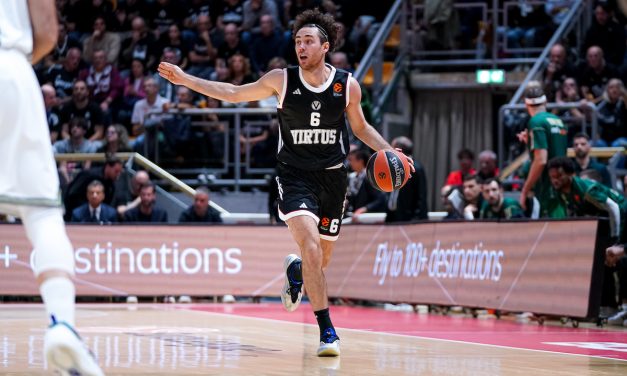 Virtus Bologna, tegola Alessandro Pajola: lesione al menisco esterno per il capitano