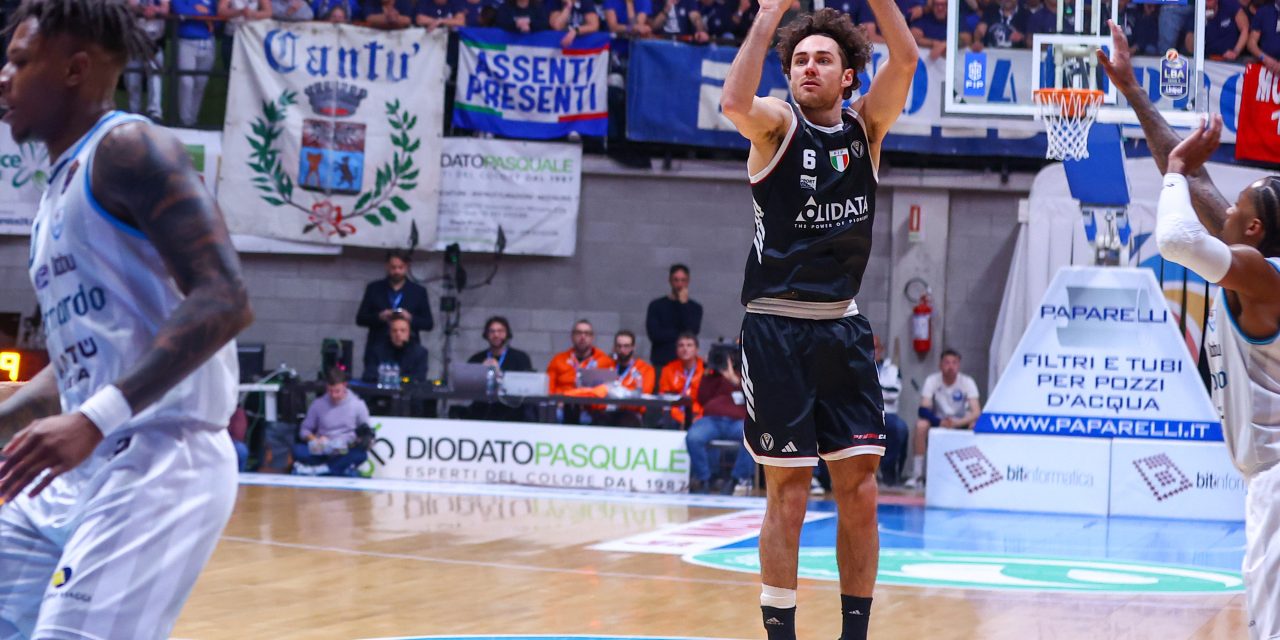 BM ON LBA/ Le pagelle: una straordinaria doppia doppia di Ballo non basta a Cantù, nella prestazione corale della Virtus spiccano Vildoza e Edwards – Di Martino Cavigioli