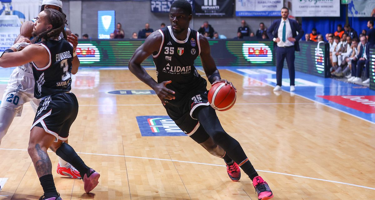 BM ON LBA/ POST MATCH – Virtus, Diouf: “Siamo stati compatti”. Vildoza: “La difesa ci ha dato fiducia per l’attacco”