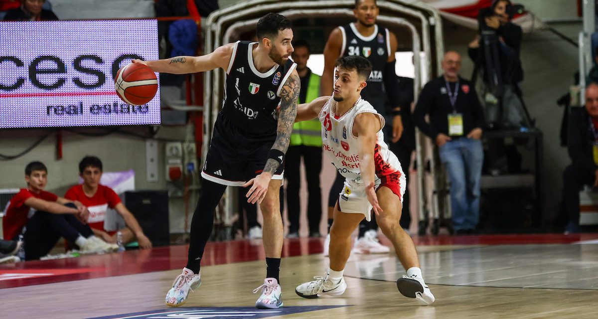 BM ON LBA/ POST MATCH – Virtus, Vildoza: “Vittoria non scontata in un ambiente tosto”. Jallow: “Ho dato il mio contributo in difesa”