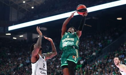 BM DA EUROLEAGUE / IL PANATHINAIKOS ASFALTA IL PARTIZAN ALLA OAKA ARENA E SI PRENDE LA TESTA DELLA CLASSIFICA – DI MATTEO CAZZULANI