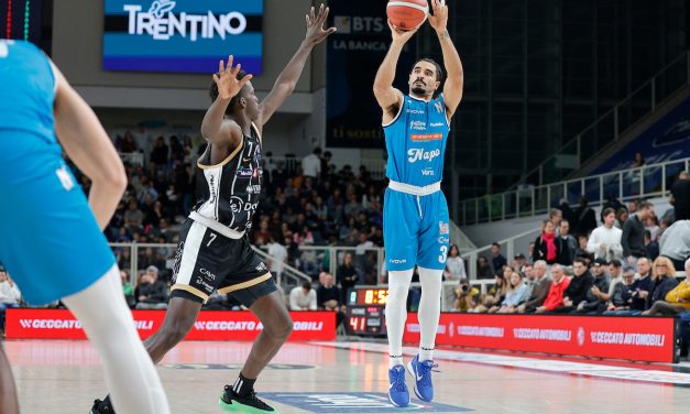 BM ON LBA/Le pagelle: un Mitrou-Long «vecchio stile» fa volare Napoli, Battle si presenta a Trento con un ventello – Di Massimo Furlani