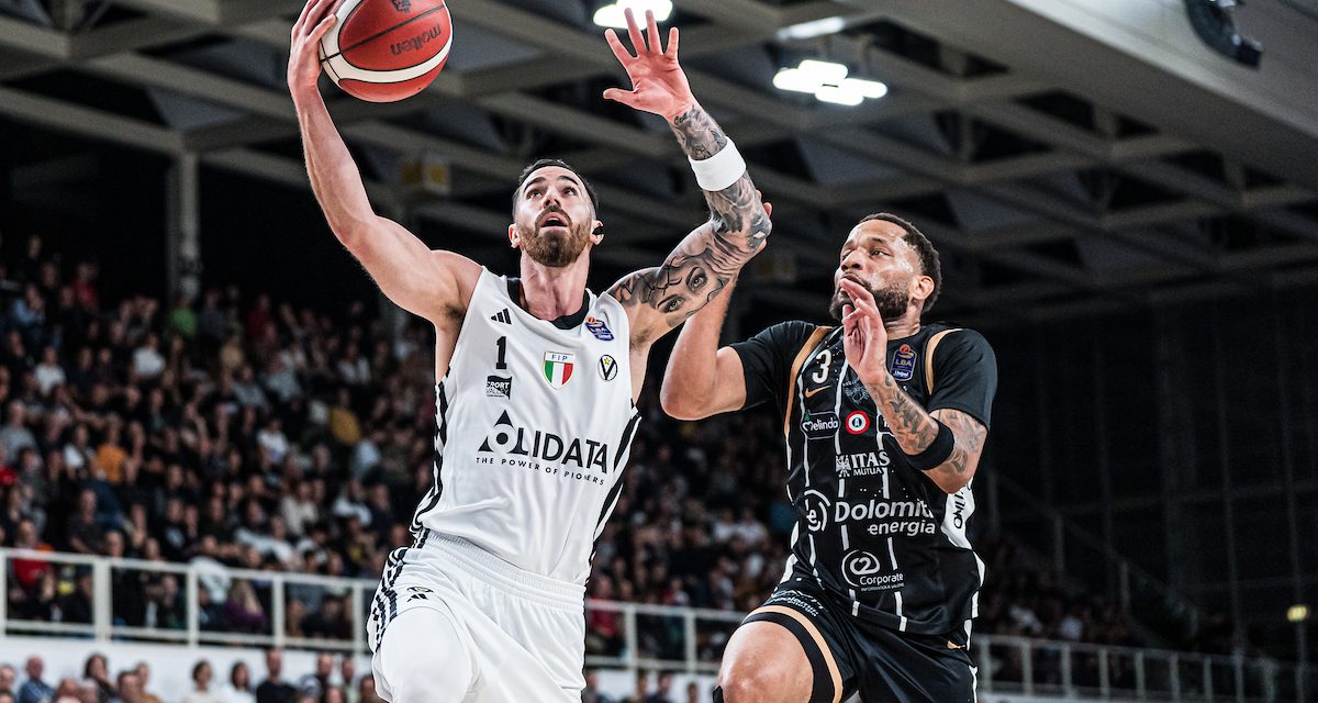 BM ON LBA/ LA VIRTUS RITROVA IL SORRISO, ESPUGNATA TRENTO PER 102-83 – di EUGENIO PETRILLO