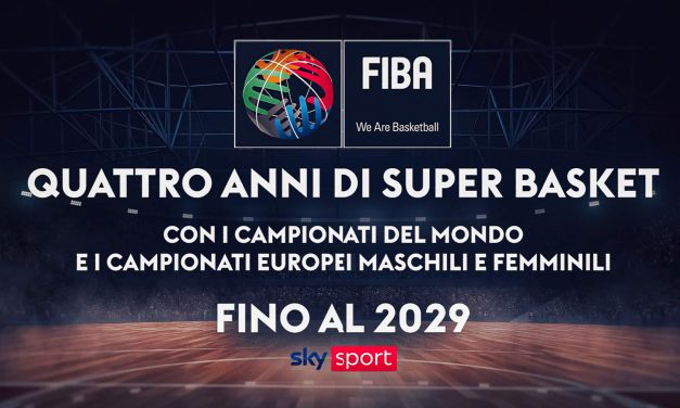 SKY-FIBA: ACCORDO PER I PROSSIMI QUATTRO ANNI