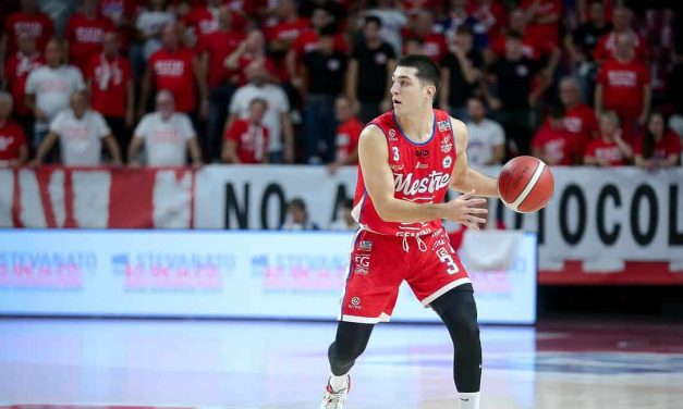 Tegola per il Basket Mestre, stagione finita per il classe 2004 Simone Valsecchi