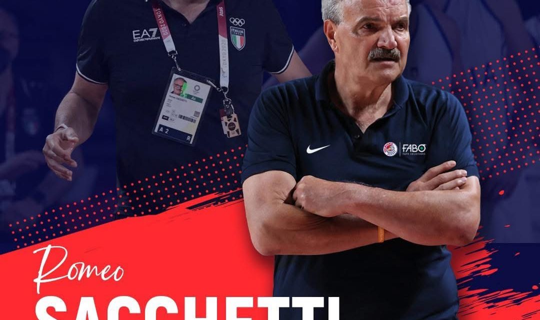 Colpo Herons Montecatini, Meo Sacchetti è il nuovo capo allenatore