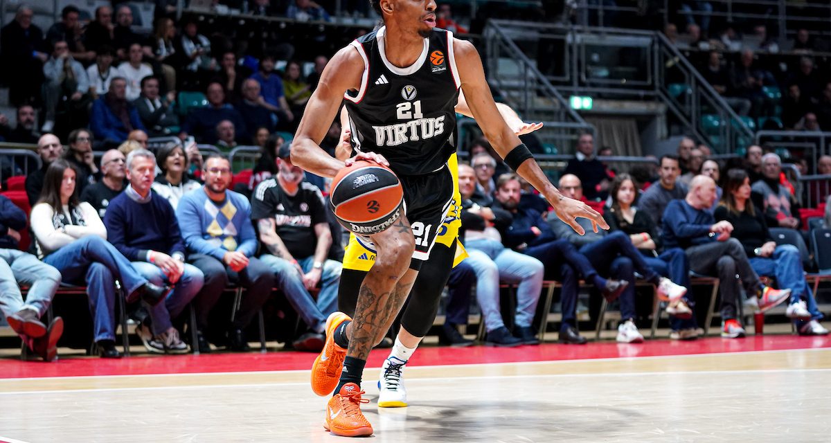 BM DA EUROLEAGUE / LE PAGELLE DI VIRTUS – MACCABI 99-89: EDWARDS INARRESTABILE, ALSTON CLUTCH. NON BASTANO SANTOS E DOWTIN – DI MATTEO ORSOLAN