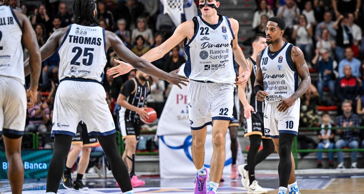 BM ON LBA/ Sassari torna a ruggire, sconfitta in volata Trento (89-88)