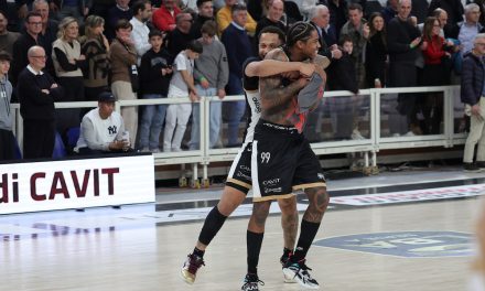BM ON LBA/La volata finale, stavolta, dice Trento: l’Aquila ha la meglio (96-90) su Venezia e porta a casa due punti pesantissimi – Di Massimo Furlani
