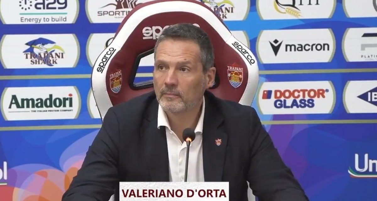 Trapani, le parole di Valerio D’Orta: “Pronti a non andare a Bologna”