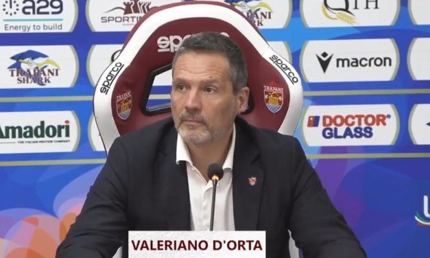 Trapani, le parole di Valerio D’Orta: “Pronti a non andare a Bologna”