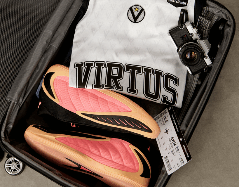 adidas e Virtus Bologna svelano la Away Jersey 2025/26: MVP, anche lontano da Bologna