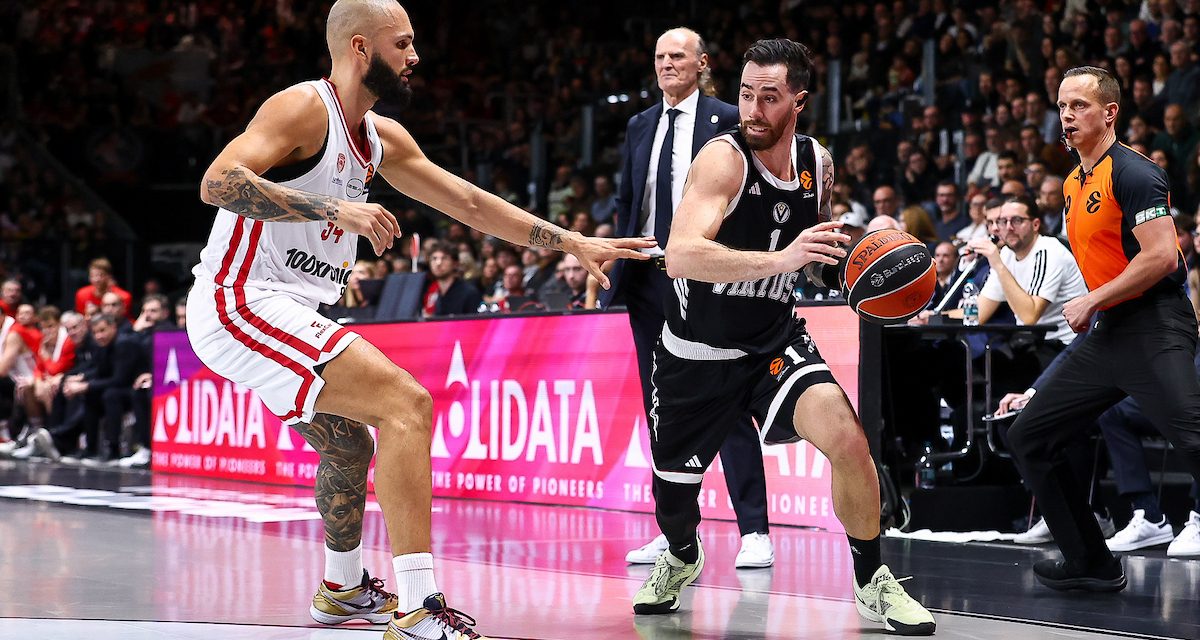 BM DA EUROLEAGUE/ ALLA VIRTUS NON BASTA IL CUORE, LA RIMONTA SI FERMA SUL PIÙ BELLO: L’OLYMPIACOS VINCE 97-94 – di EUGENIO PETRILLO