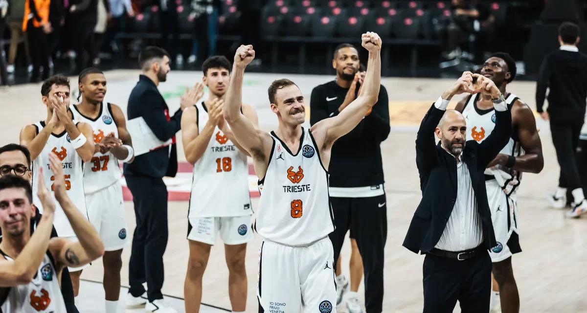 BM SU LBA/IL PUNTO SU TRIESTE: doppio turno in casa per i ragazzi di Gonzalez, sta sera Reggio Emilia e mercoledì contro Wurzburg – di Ilaria Tubia