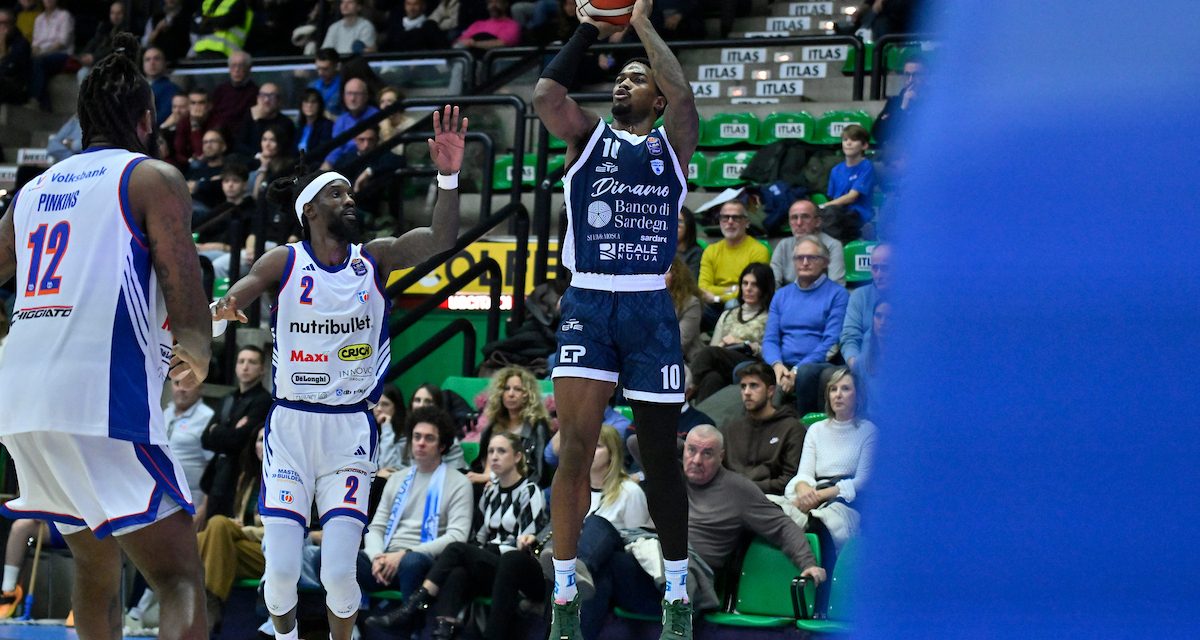 BM DA LBA/ Treviso lotta fino alla fine ma non basta uno Weber da 30 punti e Sassari si prende la vittoria 89-92 – di Ilaria Tubia