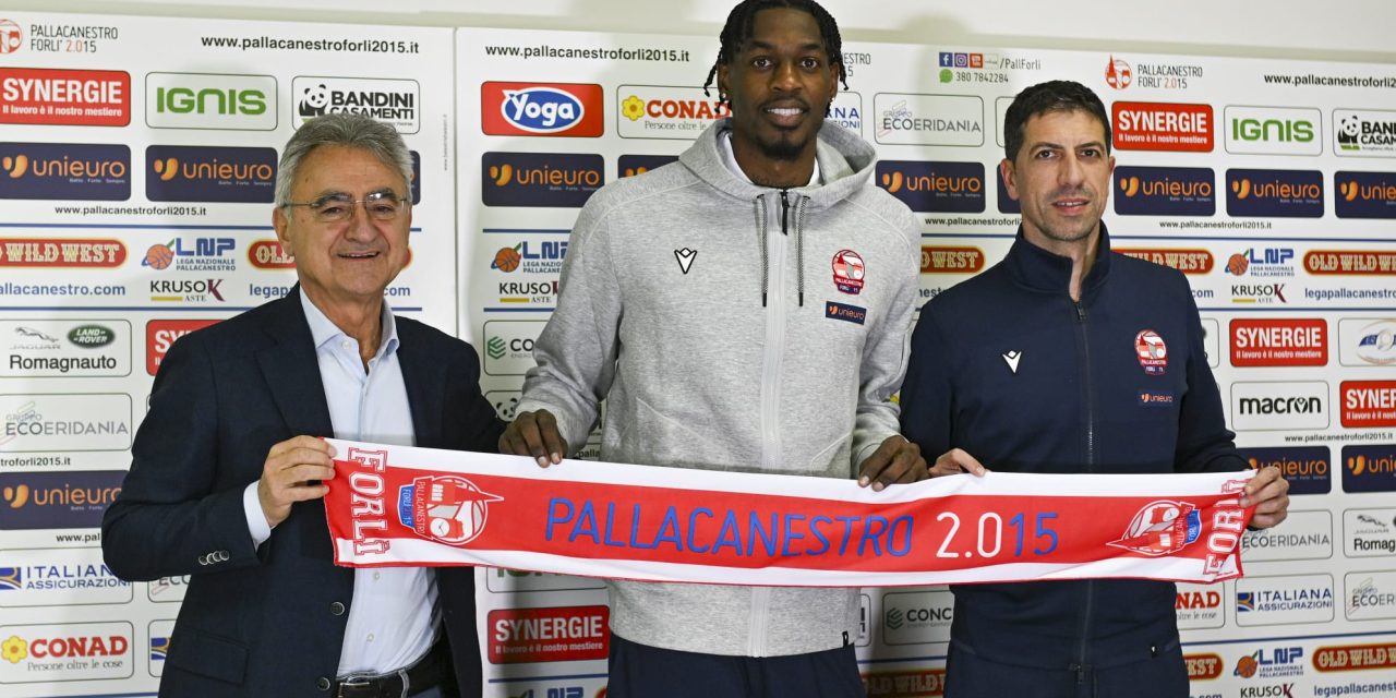 FORLI’, PRESENTATO IL NUOVO ACQUISTO DESHAWN STEPHENS