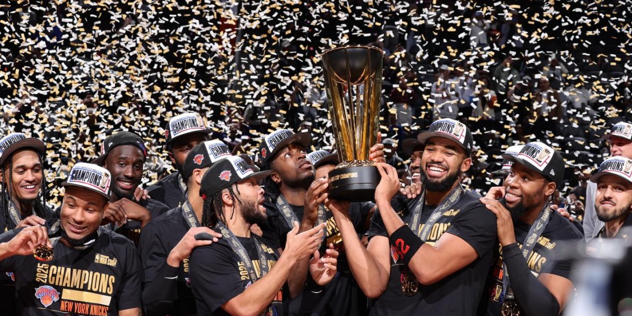 BM ON NBA / NBA CUP: I NEW YORK KNICKS VINCONO LA TERZA EDIZIONE – DI EDOARDO TAMBA