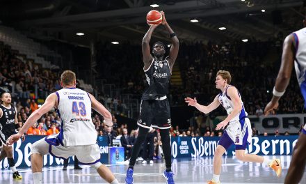 BM ON LBA/ POST MATCH – Virtus, Diouf: “Bravi a rimanere in controllo nel momento di calo”. Alston: “Grazie ai miei compagni e allo staff che mi mettono in ritmo”