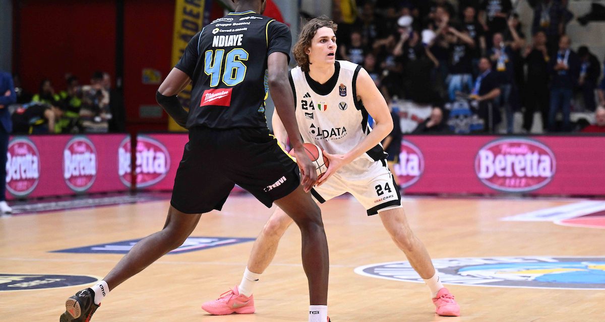 VIRTUS, FRANCESCO FERRARI: “CHE EMOZIONE I PRIMI PUNTI IN SERIE A”