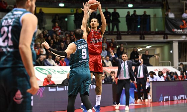 BM ON LBA/ Nonostante il tour de force, una squillante Trieste si qualifica alle Final Eight di Coppa Italia, resistendo 84-79 a un’Acqua San Bernardo Cantù ancora troppo confusionaria – Di Martino Cavigioli