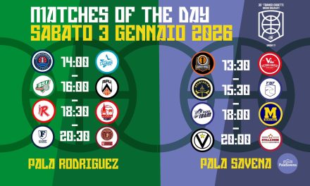 TROFEO BRUNA MALAGUTI: IERI IL VIA DEL 35° TORNEO CADETTI UNDER 17