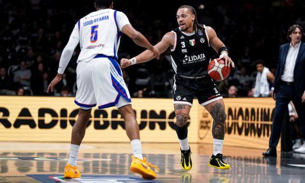 VIRTUS, BUONE NOTIZIE DALL’INFERMERIA: CARSEN EDWARDS CI SARÀ CON IL FENER