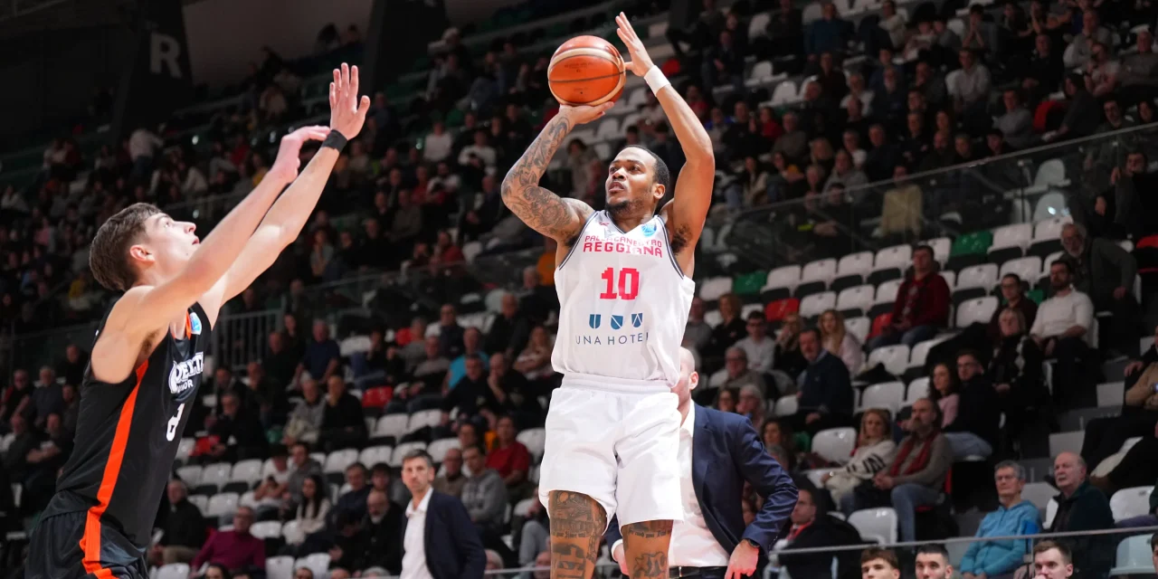 BM DA FIBA FIBA Europe Cup – Reggio Emilia travolge il Cedevita (83-60): i Top e Flop della gara – di Riccardo Rocchi