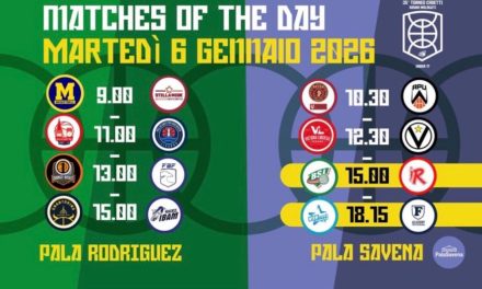 XXXV Trofeo Bruna Malaguti – I risultati della quarta giornata e il programma del 6 gennaio: la finale sarà tra la VIS Ferrara 2008 e la Fortitudo Academy 103