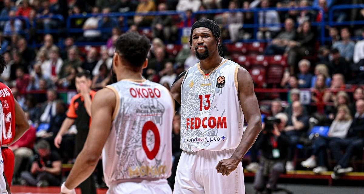 BM ON EUROLEGA / Monaco, stop forzato per Hayes: frattura allo zigomo, tempi di recupero da valutare