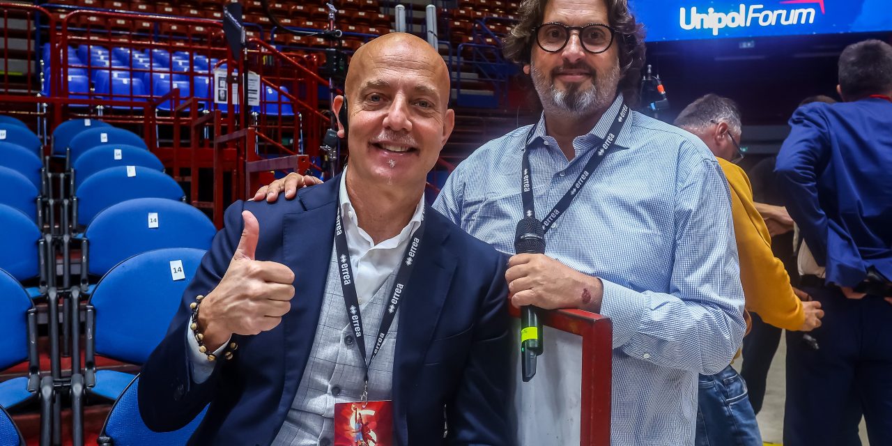 BM ANTEPRIMA LBA / MAX MENETTI: “LA PALLACANESTRO DI OGGI È IN MANO AI GIOCATORI. LBA TV È UN’ESPERIENZA MOLTO BELLA E QUESTA GIORNATA SARÀ MOLTO INTERESSANTE” – DI EDOARDO TAMBA