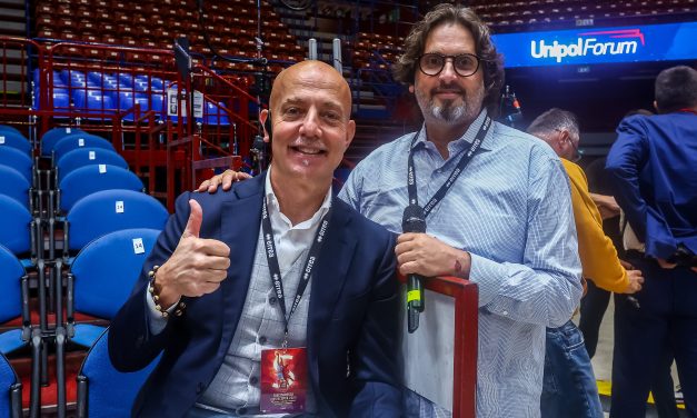 BM ANTEPRIMA LBA / MAX MENETTI: “LA PALLACANESTRO DI OGGI È IN MANO AI GIOCATORI. LBA TV È UN’ESPERIENZA MOLTO BELLA E QUESTA GIORNATA SARÀ MOLTO INTERESSANTE” – DI EDOARDO TAMBA