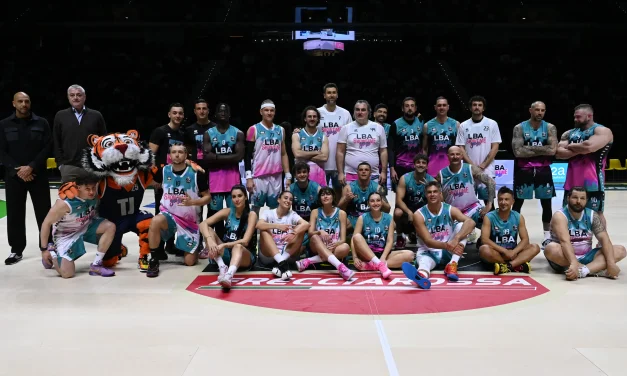 GRANDE SUCCESSO PER IL PRIMO LBA SHOWTIME GAME DAVANTI A OLTRE 2300 SPETTATORI. ALL’INALPI ARENA VINCE IL TEAM MAGO CONTRO IL TEAM GAZZO
