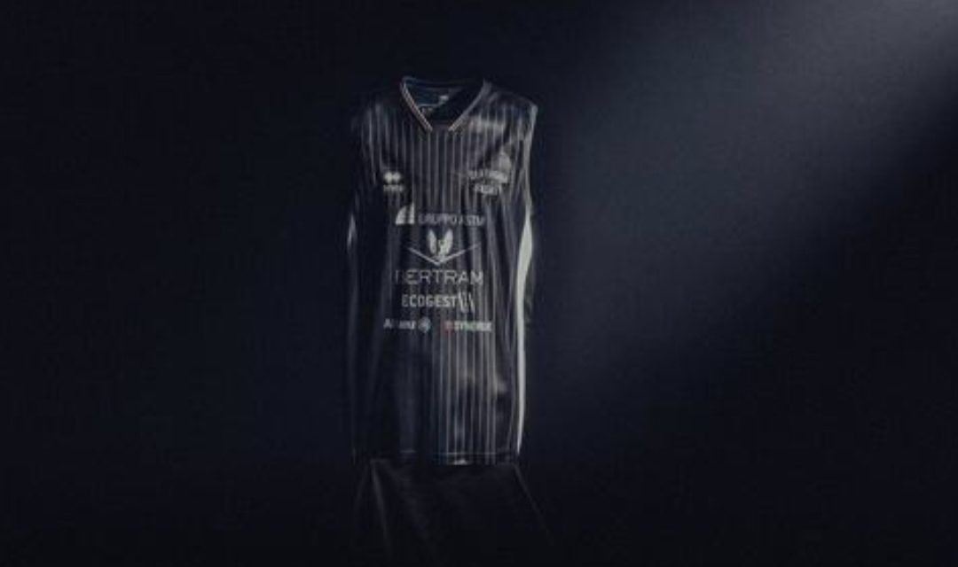 Derthona Basket ed Erreà Sport presentano la nuova divisa “Nova Lights” per la stagione 2026-27
